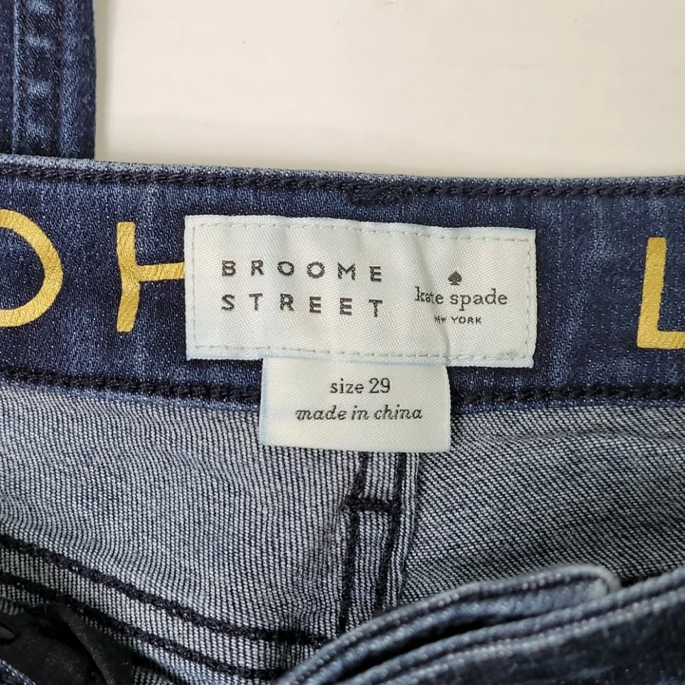 Kate spade Broome Street cuffed jeans